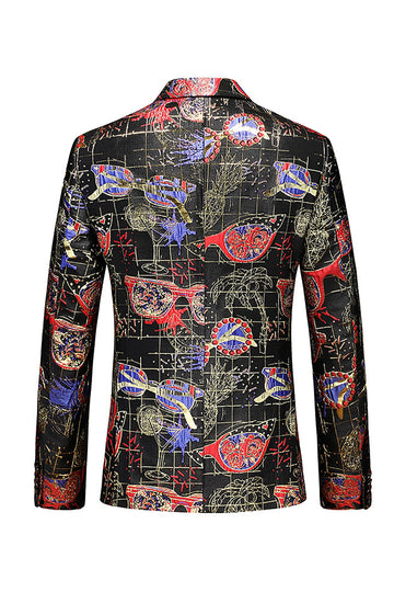 Röda Peak Slag 2-Delade Hemkomstdräkter För Män